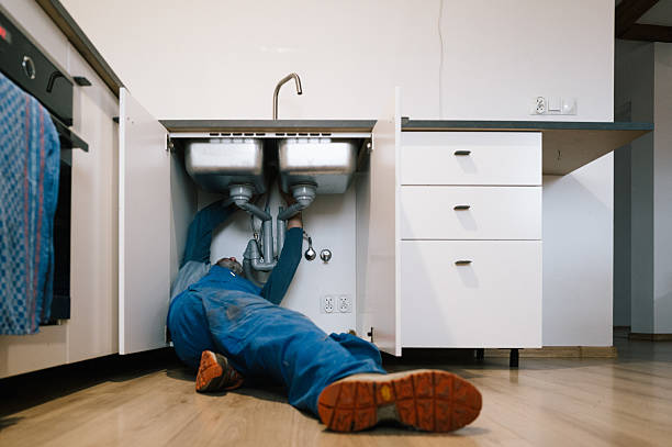 Professional Drain Cleaning technician working in Lebanon, NJ
